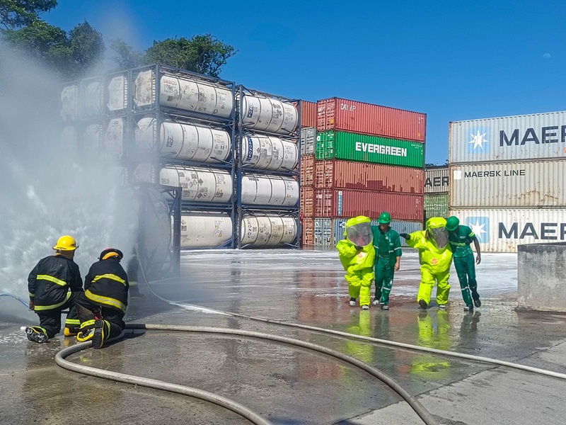 PAM-PROCIA realiza III Simulado Prático de Emergência com Materiais Perigosos no CIA